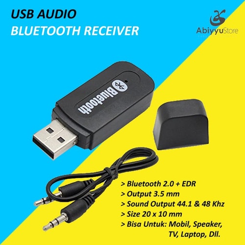 Jual BLUETOOTH RECEIVER / Bluetooth Audio Music Receiver Stereo USB 3 ...