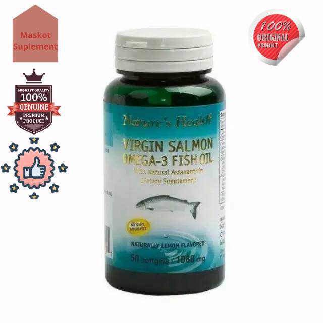 Nature Health Virgin Salmon Omega 3 Fish Oil