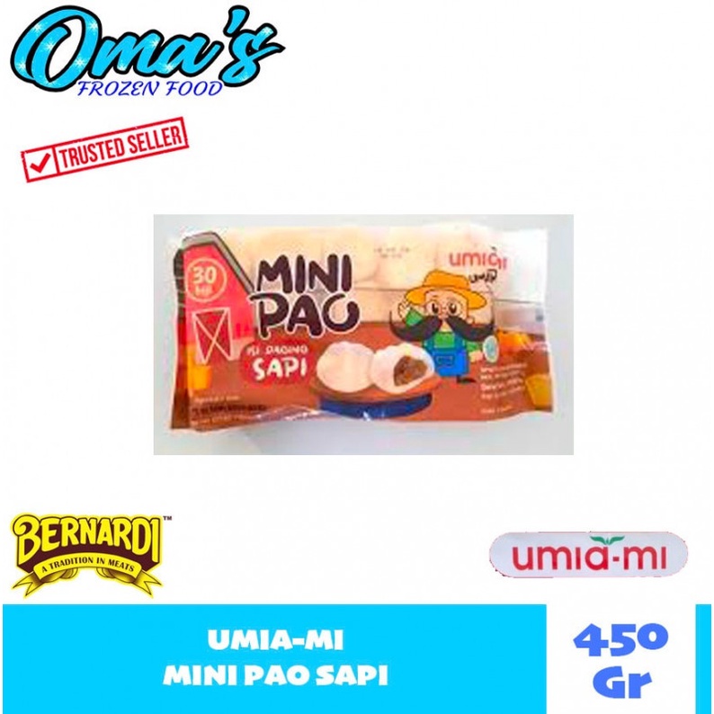 

UMIA MI MINI PAO SAPI ISI 30 PCS 450GR BY BERNARDI