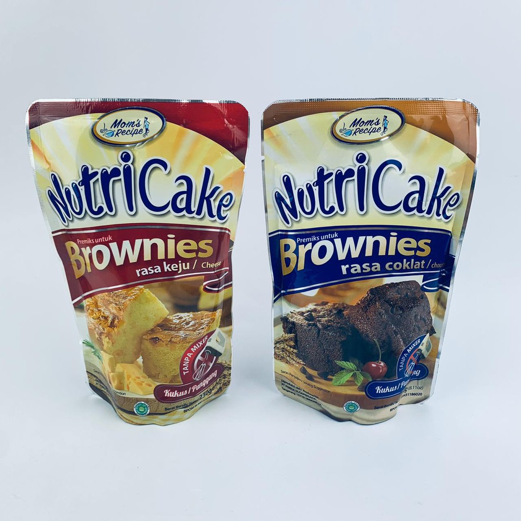 NUTRICAKE BROWNIES KUKUS PANGGANG 230g