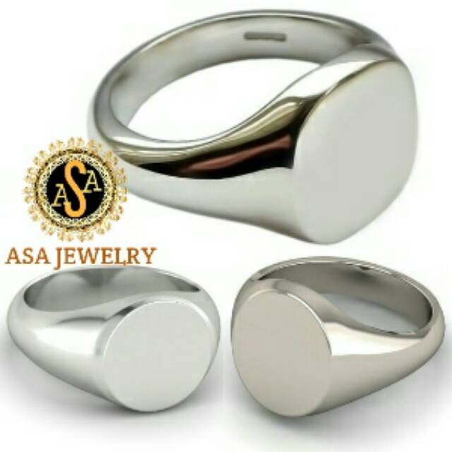 Cincin pria single perak02