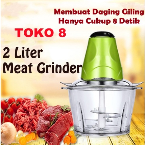 2L Blender capsule quatre Blender cutter serbaguna Food Processor