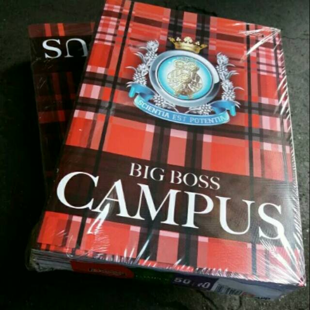 

TerLaris Buku Tulis BigBoss 50lembar Buku Tulis Campus Bigboss50