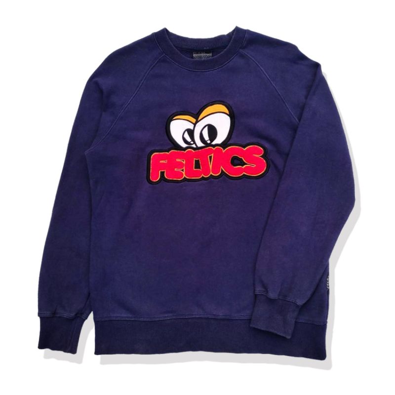 FELTICS Eyes Crewneck Navy Second