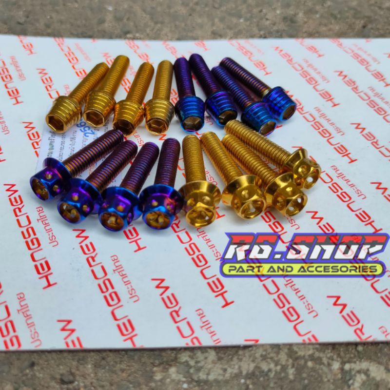 Baut probolt stainless klem dudukan master rem PCX lokal/CBU, Scoopy, nmax Heng thailand