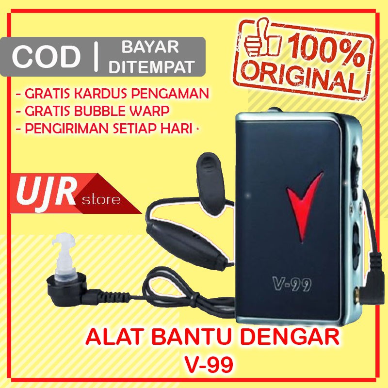 Original Alat Bantu Pendengaran Tipe Kabel Hearing Aid Murah Alat Bantu Dengar Saku Orang Tua L015