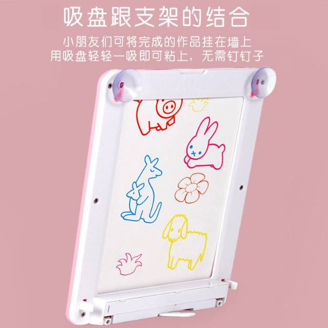 Mainan Edukasi Magic Drawing and Writing Pad LED 3D Magic Drawing Pad LED Writing Board Magic Board