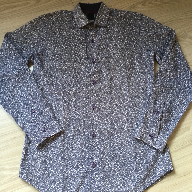 Kemeja pria the executive slim fit biru