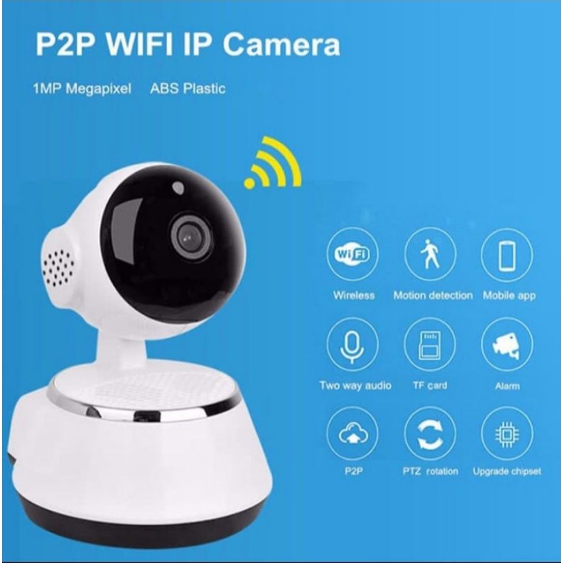 IP KAMERA CCTV mini 3MP Wifi p2p Wireless Security Infrared Night - IP MINI APP V380