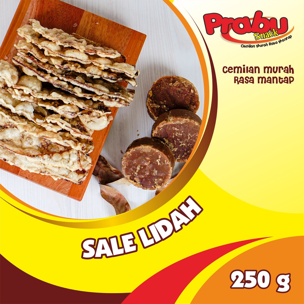 

Prabu Snack Sale Lidah - 250g