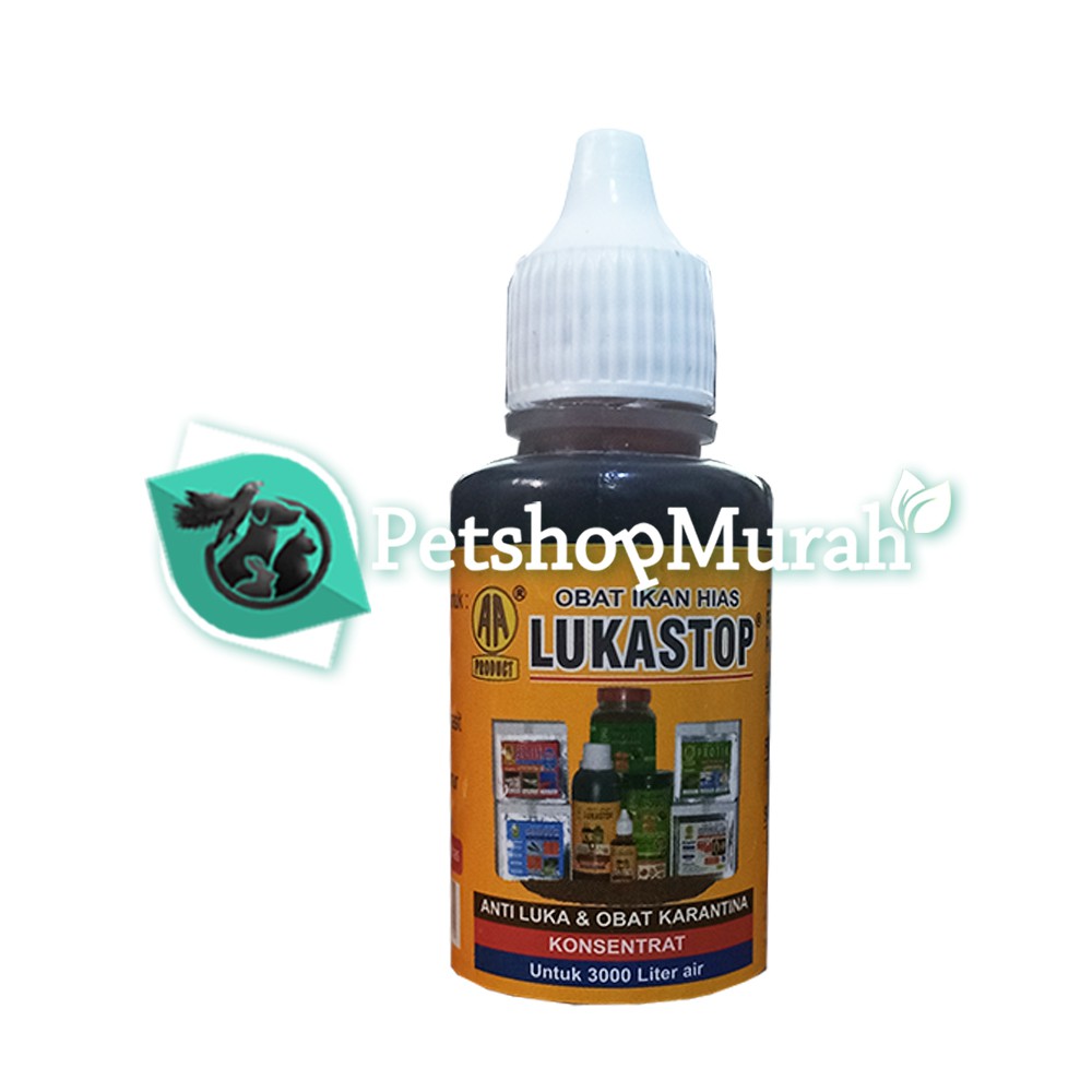 Obat Ikan Air Tawar Akuarium (LukaStop)/ Obat Anti Luka Obat Whitespot