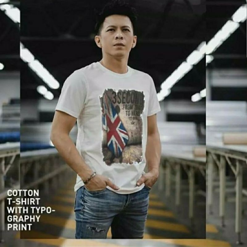 Kaos Pria 3second/Kaos 3Second/Kaos 3second Pria/Baju 3second