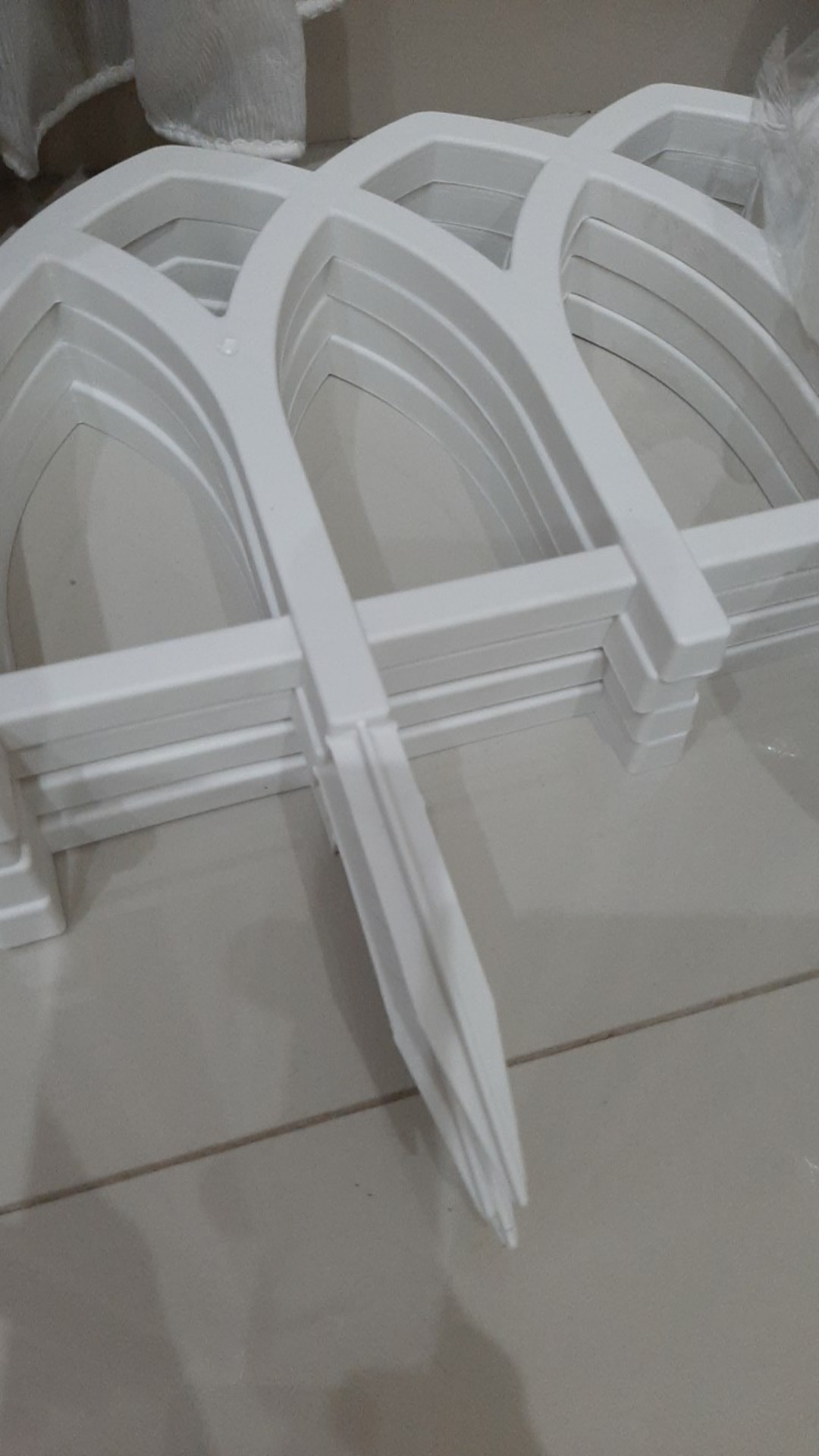 Pagar Plastik Shabby Mini Oval Isi 5