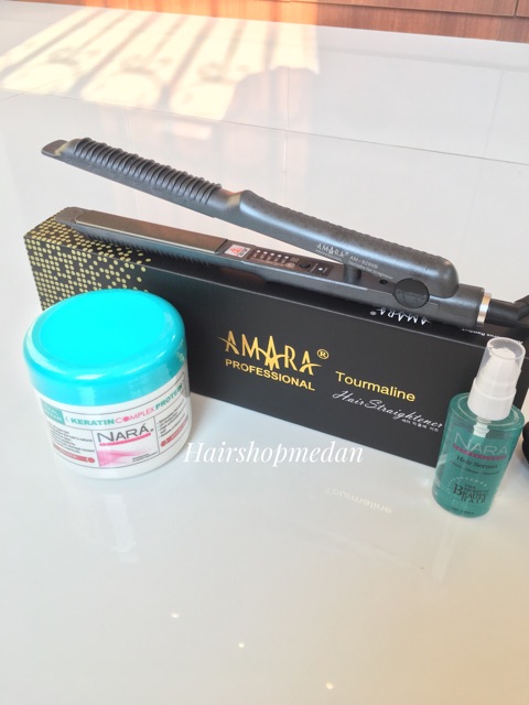 NARA HAIR KERATIN MASK HAIR SERUM &amp; AMARA 2in1