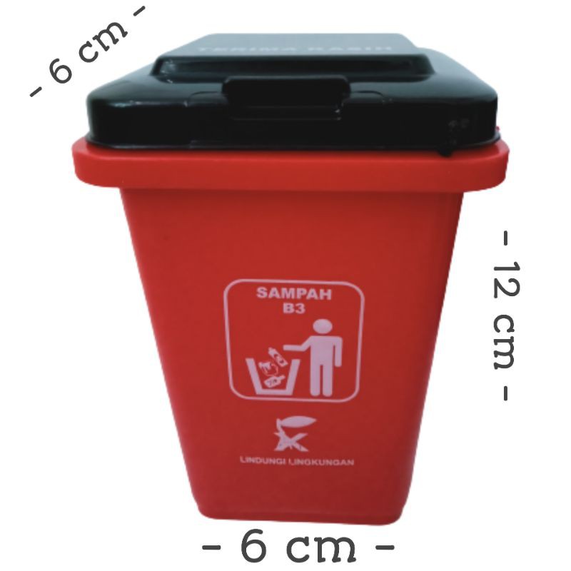 MAINAN TEMPAT SAMPAH 4PC REALPICT AK13