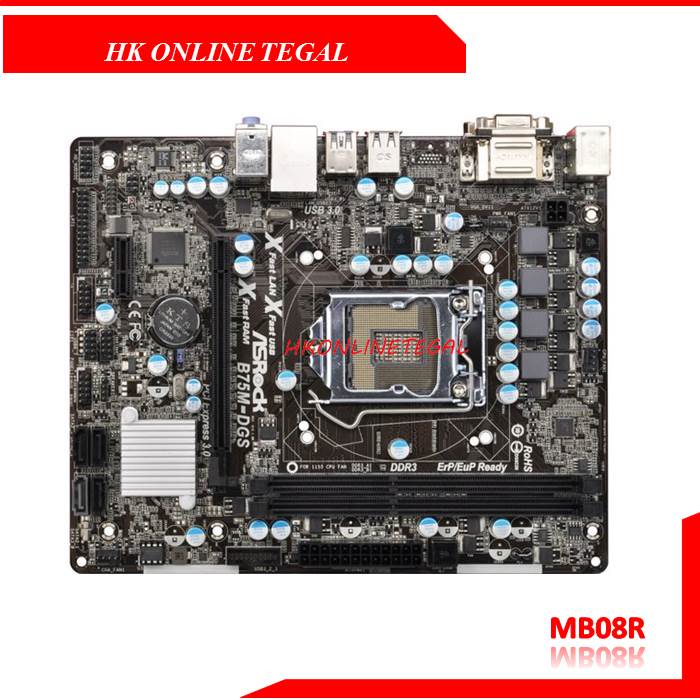 MOTHERBOARD B75 ASROCK Second