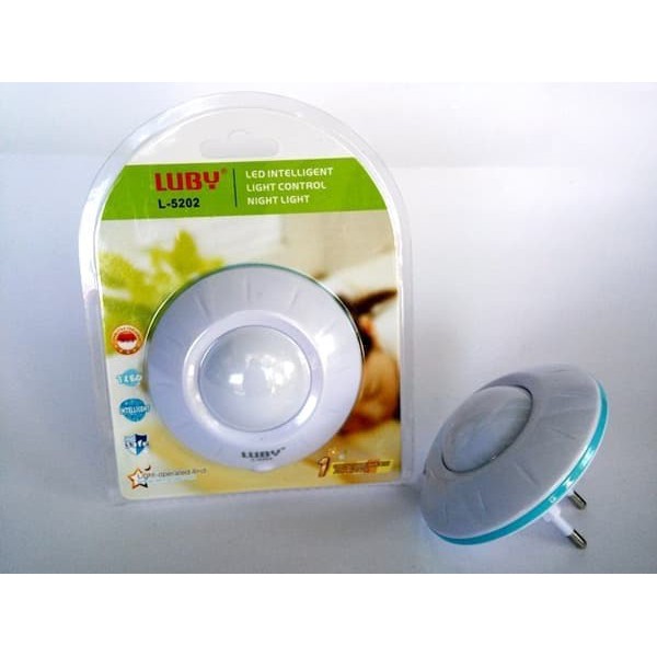 Lampu Tidur Sensor Gelap Luby L-5202