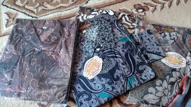 Kemeja Batik Lengan Panjang 021 Risna Batik Hrb026 Hem Batik