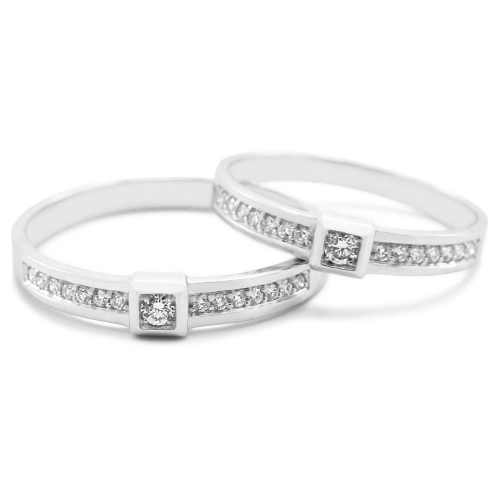 Gratis Ukir Nama Garansi Silver Asli Bisa Pesan Model Cincin Couple Perak Tunangan Mas Kawin Id628