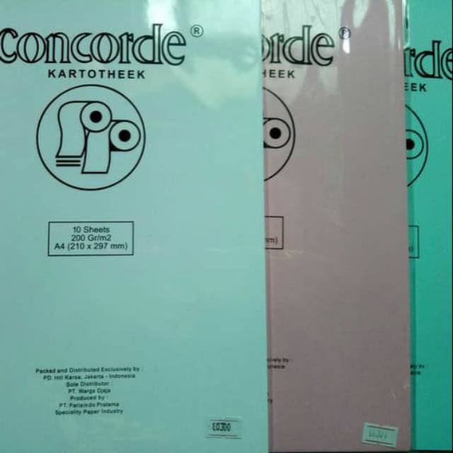 

Kertas Concorde Karthoteek A4