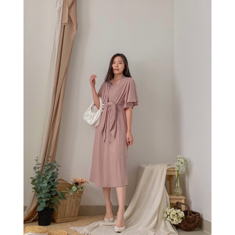 Akane Pastel Lounge Set Dress