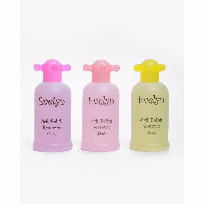 Evelyn / Tokyo Night Nail Polish Remover 76ml / 120ml / 55ml Pembersih Kutek