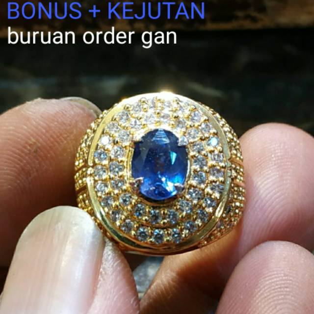 CINCIN NATURAL BLUE Safir (CEYLON SRILANGKA)