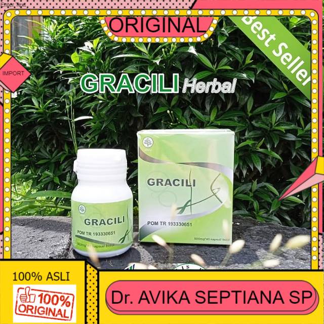 

100% ASLI Gracili Herbal Original