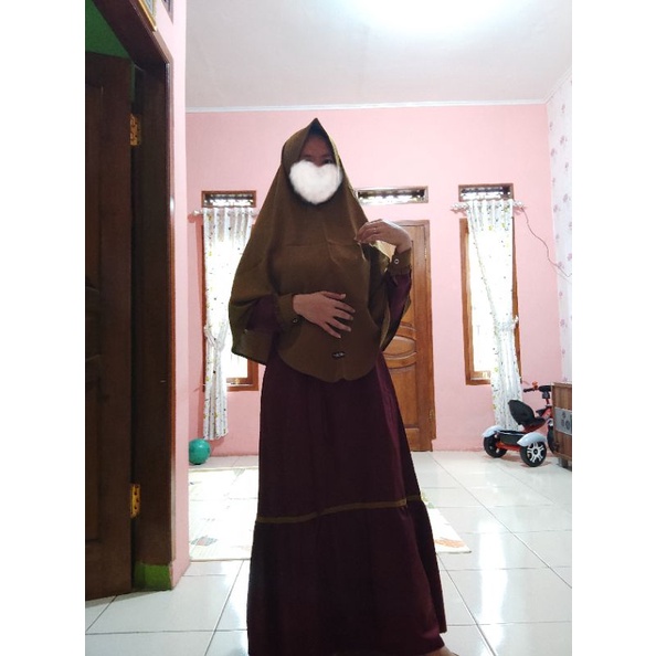 Gamis preloved set zahrana