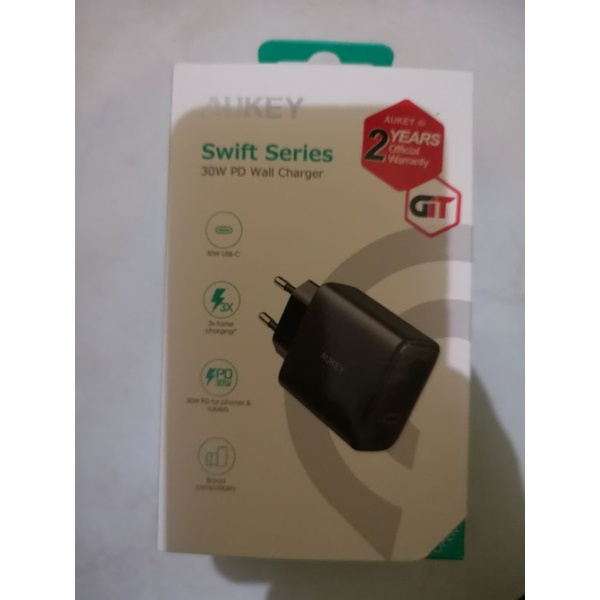 Charger Aukey PA-F2 Swift Series 30W PD