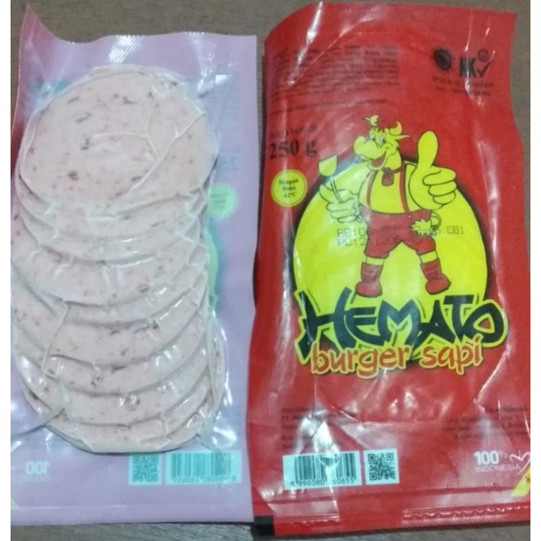 

HEMATO BEEF BURGER ISI 10 PCS