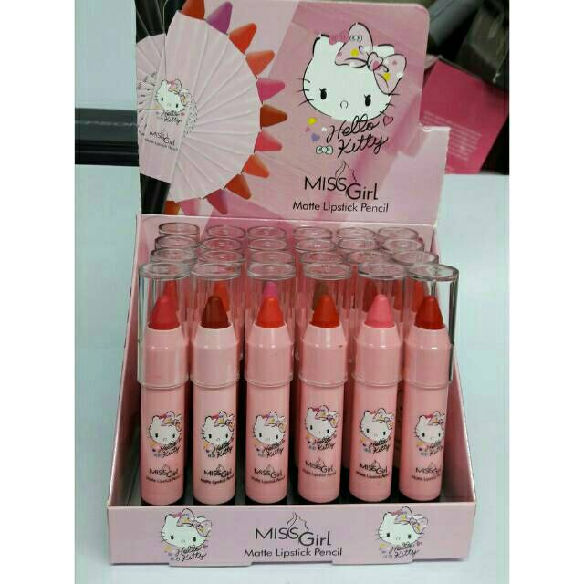 Lip Stick Putar Hello kitty Miss Girl