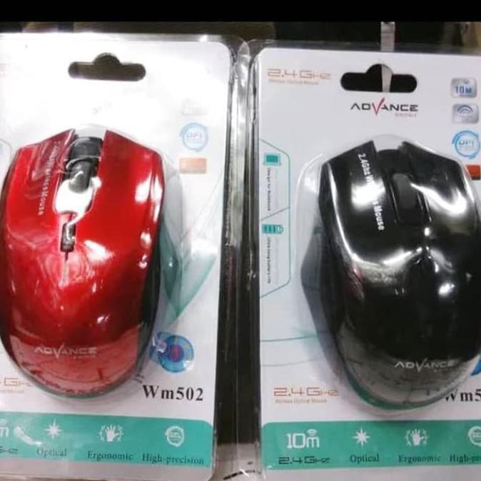 Kualitas Terbaik mouse wireless advance laptop komputer MURAH