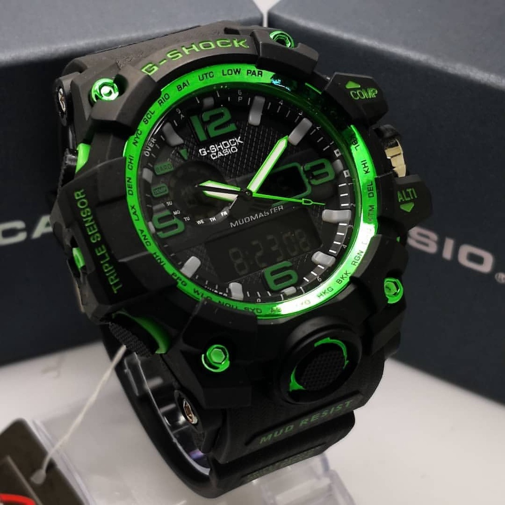 JAM TANGAN QQ RUBER ANTI AIR LIMITED/Q&Q JAM TANGAN DIGITAL SPORT PRIA/QQ WATCH WATER RESIST TITIK D