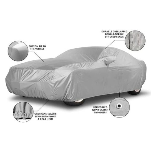RC12A [Bisa ] Body Cover Mobil Sedan BMW E36 Silver Coating Panjang 4400mm
