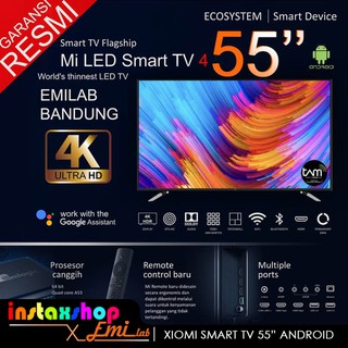 Xiaomi Mi TV 4 55" Inch Smart Android 9 4K UHD TV Netflix