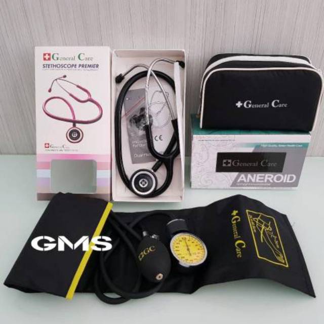 Paket Tensi Aneroid + Stethoscope Premier General Care