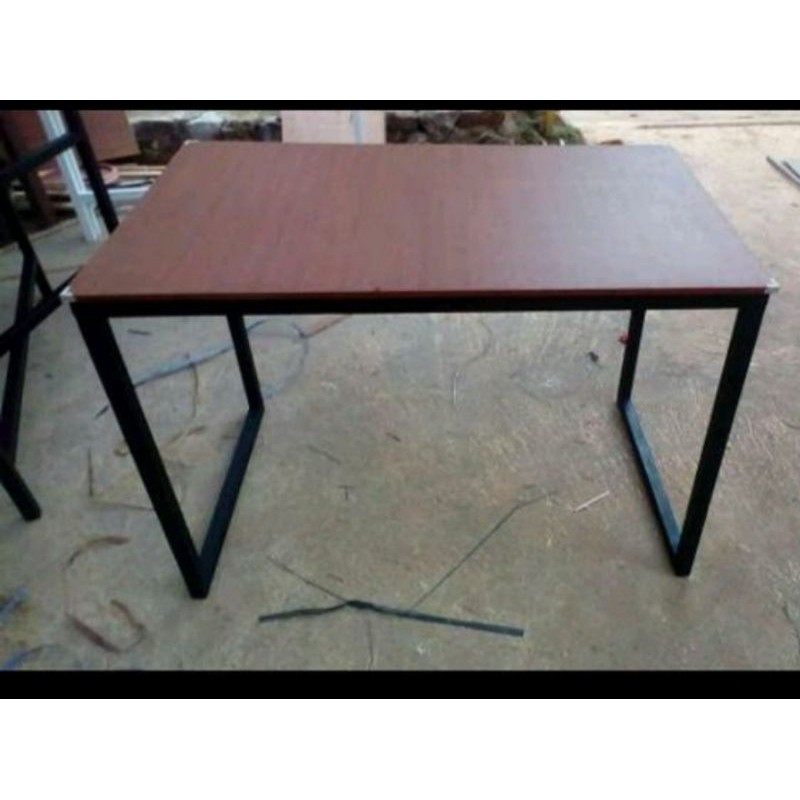 meja lipat kaki lurus 100x60x70