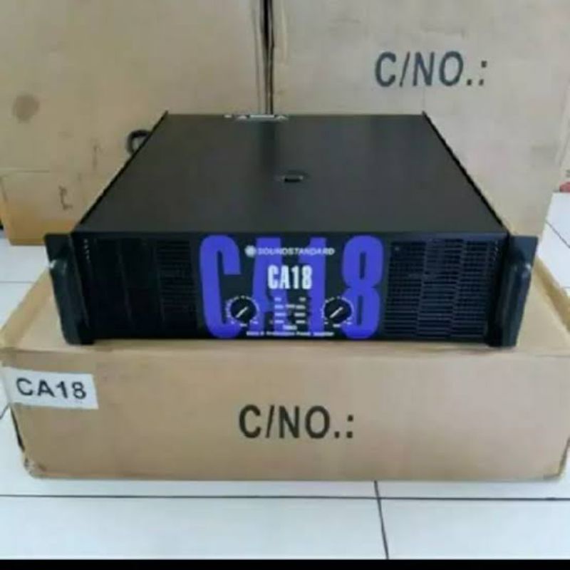POWER AMPLIFIER SOUNDSTANDARD CA18 BODY PANJANG CA 18