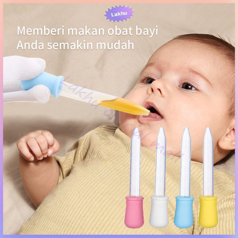 [rumahbayipdg] Pipet tetes obat bayi 5 ml feeder dropper 5 ml alat bantu minum obat bayi