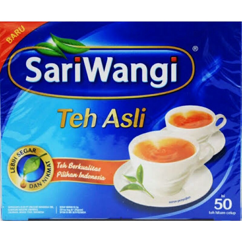 

Sariwangi Teh Celup Hitam Isi 50