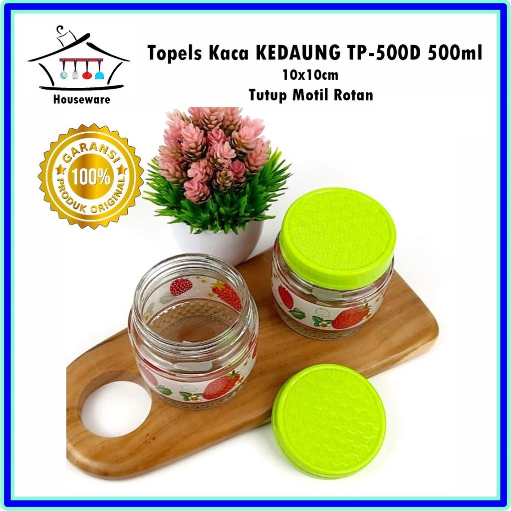 Toples Kaca TP-500/D Kedaung 500ml