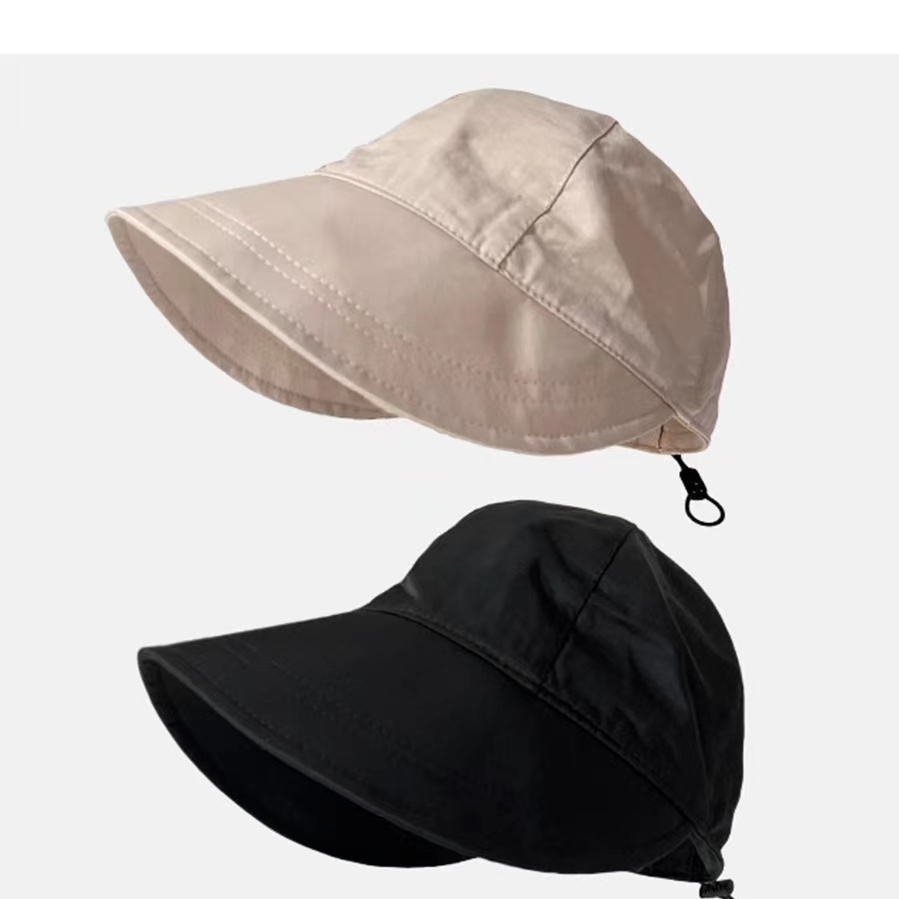 Topi bucket Pantai visor Pria Dan Wanita Model Lipat breathable Cepat Kering Gaya Korea Untuk Olahraga Outdoor