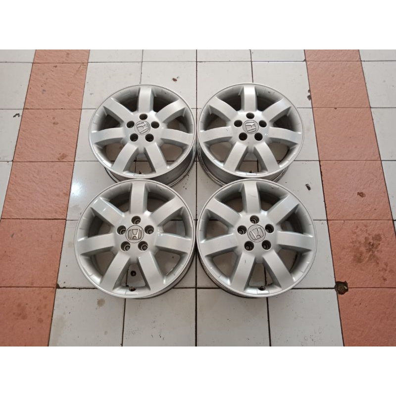 Velg Mobil Bekas Std Honda Crv p8 Ring 17 pcd 5×114.3 lebar 6.5 Et 50