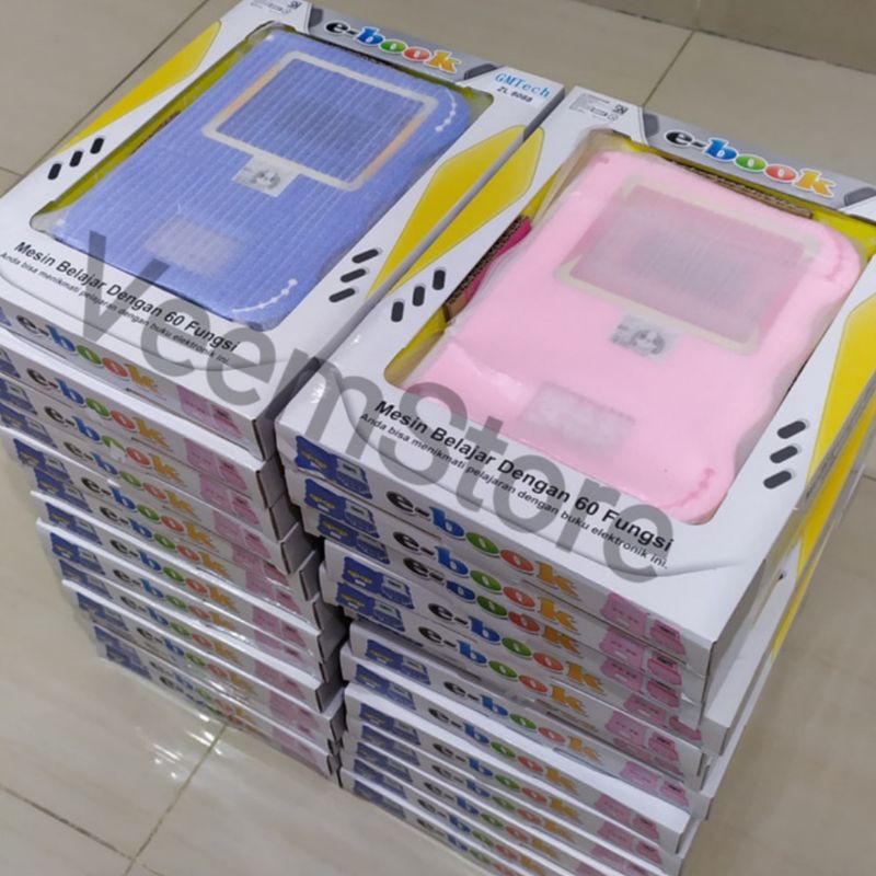 Mainan Edukasi Laptop model Ebook dgn 60fungsi, bahasa inggris-indonesia.-4