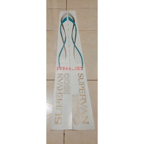 stiker super van 1600 1.6 / stiker espass zebra mini bus