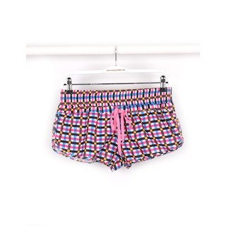  Celana  Pendek Kotak  Tartan Hotpants Shorts Pantai Santai 