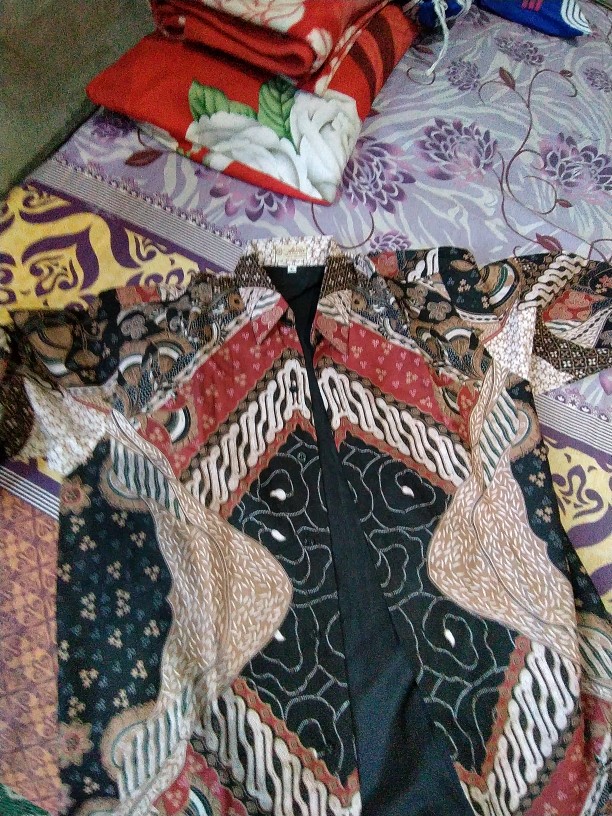 Batik Pria Lengan Panjang Kualitas Premium Bahan Katun Prima Full Furing Motif Terbaru Abm 008