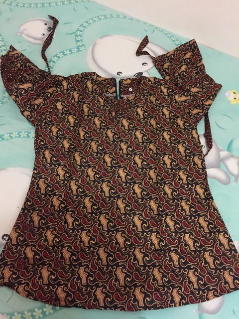 #bayardirumah Tunik Batik Wanita M L Xl Xxl Jumbo