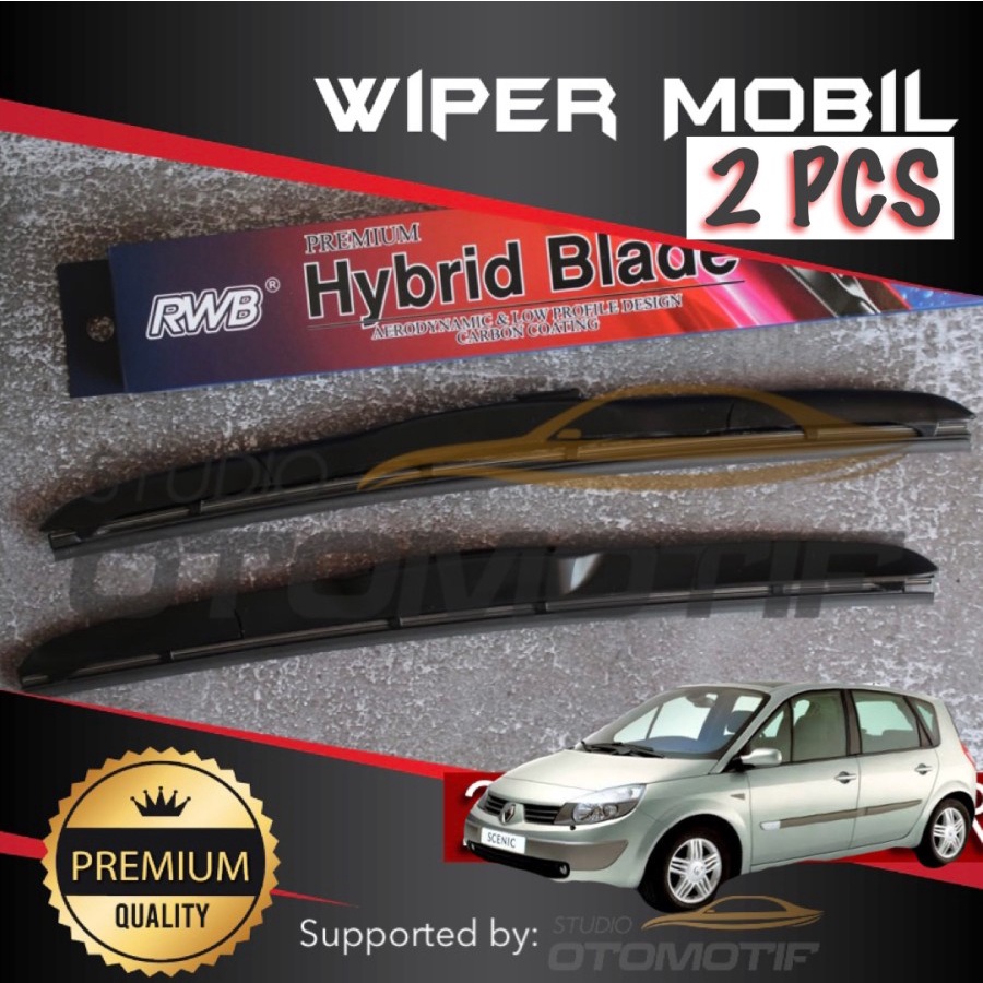 WIPER RENAULT SCENIC HYBRID RWB / WIPER RWB RENAULT SCENIC 2 PC